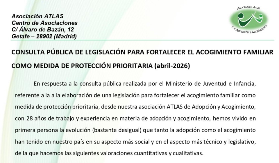 Consulta Pública Fortalecer el Acogimiento familiar - ATLAS_Abr26_11